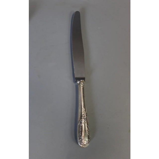 Louis XV Style Cutlery Service from François Frionnet, 1940s, Set of 84 For Sale - Image 4 of 17