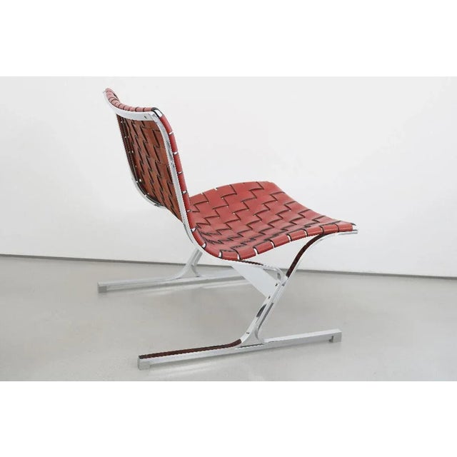 Discover Ross Littell PLR1 Lounge Chair Armchair Made by Icf Milano Italy. This piece has an attribution mark, I am sure...