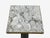 Ebony Hollywood Regency, Marble Top Pedestals, Ebonized Wood, Bronze, France, 1960s For Sale - Image 8 of 11