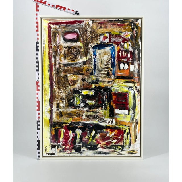 Helmut Riegel, Abstract Composition, 1990s, Acrylic on Canvas For Sale - Image 13 of 14
