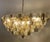 Oval Amber and Grey Poliedri Murano Glass Chandelier or Ceiling Light, 1990s For Sale - Image 11 of 15