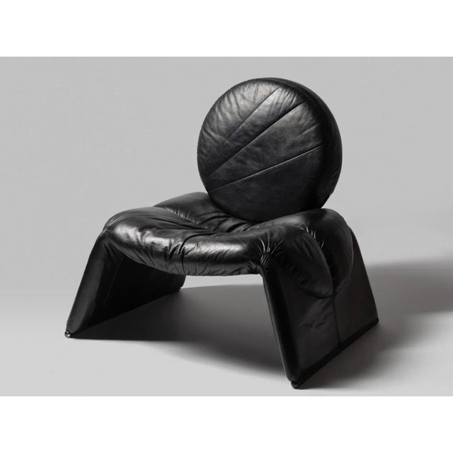 Saporiti Italia Calypso Lounge Chair Saporiti attributed to Vittorio Introini for Saporiti Italia, 1979 For Sale - Image 4 of 5