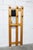 Vintage Wall-Mounted Coat Rack in Pine with Mirror, 1970 For Sale - Image 6 of 17