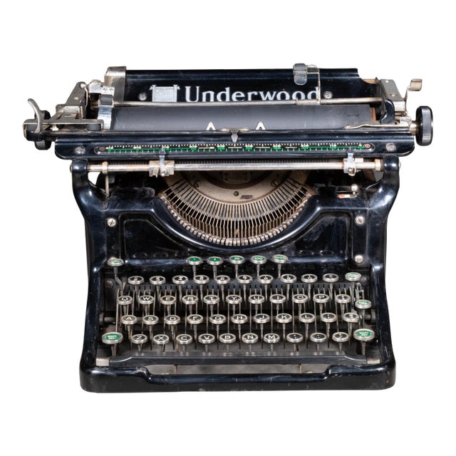Antique Underwood Typewriter No.6 c.1933 For Sale