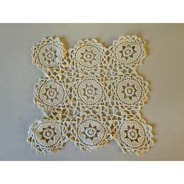 Mid 20th Century Vintage Doilies, Set of 4 For Sale - Image 5 of 14