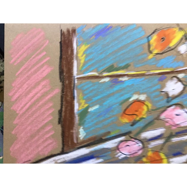 “Old Vase Still Life” Pastel Painting by Cindy Carrillo For Sale - Image 4 of 5