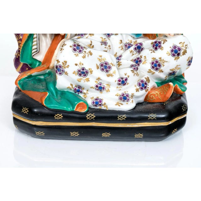 Ceramic Antique 19th Century French Jacob Petit Paris Porcelain Scent Bottle For Sale - Image 7 of 12