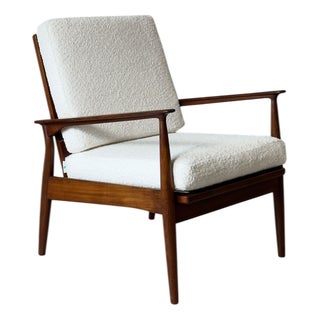 Afromosia Armchair by Dennis Young for George Stone, 1960 For Sale