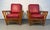 Art Deco Vintage Art Deco Split-Reed Wicker Lounge Chairs For Sale - Image 3 of 12