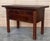 20th Century Spanish Nightstand or Side Table with Two Drawers and Iron Hardware For Sale - Image 12 of 18