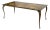 Scagliola Florentine Marble & Brass Trompe l'Oeil Cocktail Table For Sale