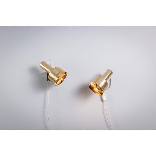 Adjustable Wall Lamps by Per Sundstedt for Kosta Lampan, Set of 2 For Sale - Image 6 of 17