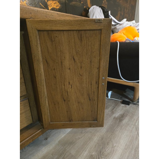 Mid-Century Modern 9 Draw Credenza Dresser by Century Furniture For Sale - Image 9 of 11