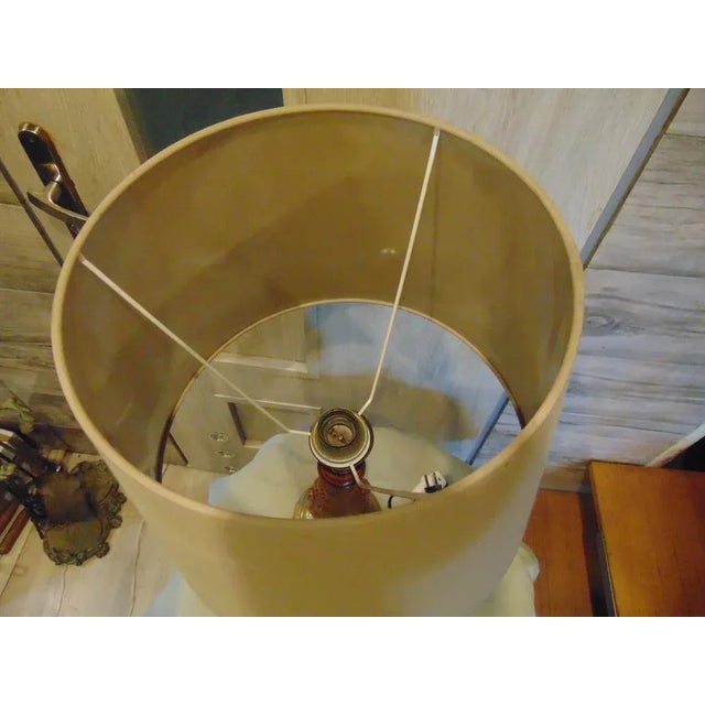 1980s Vintage Wooden Lamp, 1980s For Sale - Image 5 of 8