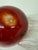 Cohn-Stone Studios Amber Hand Blown Glass Bowl For Sale - Image 11 of 12