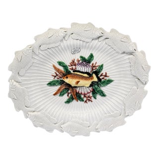 1996 Fitz and Floyd Oceana Fish Serving Platter For Sale