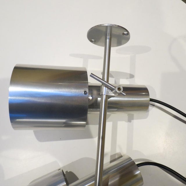Aluminium Ceiling Light by Peter Nelsen, 1960s For Sale - Image 17 of 18