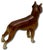 Very Rare & Hard 2 Find Vintage 1930s Hubley Mfg. Co. Cast Iron Standing Boxer Dog Doorstop in Excellent Condition For Sale - Image 12 of 18