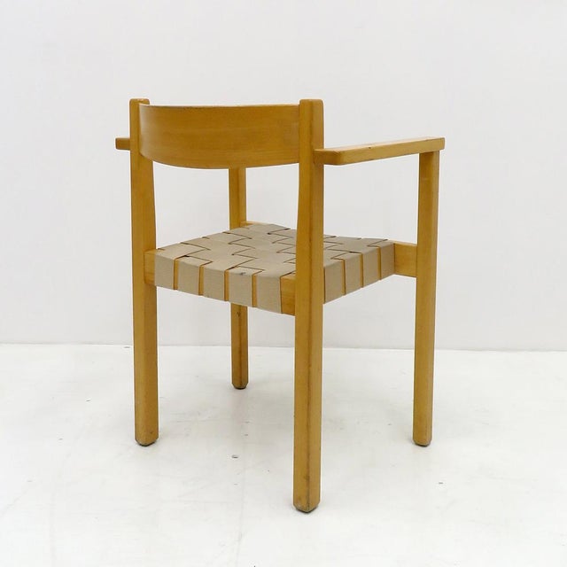 Set of 8 Dining Chairs by Axel Larsson for Balzar Beskow, 1970 For Sale - Image 9 of 10