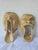 1950s Indonesian Hand-Carved Hibiscus Wood Topeng Theater Scream Masks, 1950s, Set of 2 For Sale - Image 5 of 5