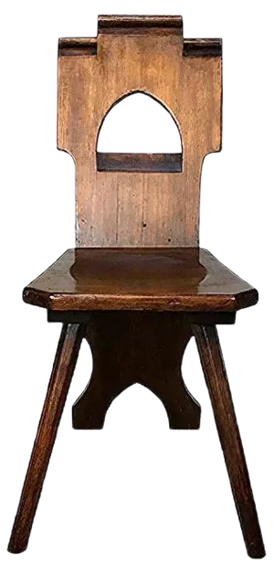 Vintage German Rustic Alpine Chair
