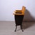 Two-Seater Cinema Armchair Bench in Numbered Two-Tone Wood, 1960s For Sale - Image 6 of 18