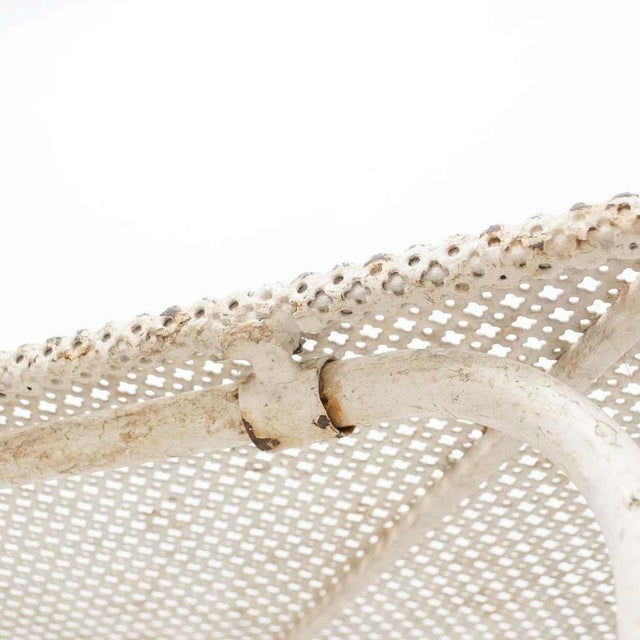 Folding Garden Table attributed to Mathieu Matégot, 1950s For Sale - Image 16 of 18