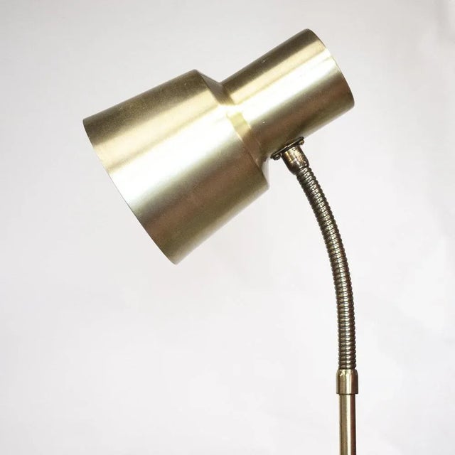 Articulated Metal and Brass Floor Lamp from Ewa Varnamo, 1960s For Sale - Image 14 of 18
