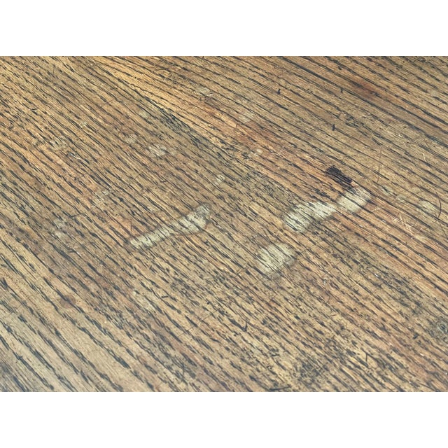 Early 20th Century Oak English Oak Refectory Dining Table For Sale - Image 12 of 13