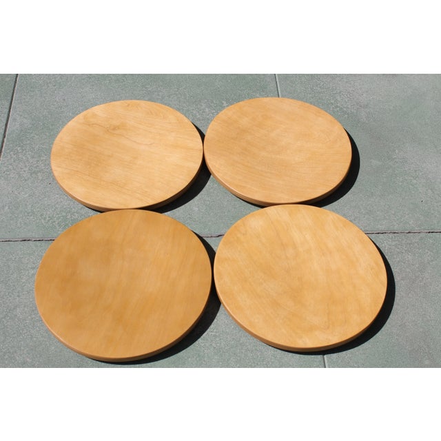 Four Rocket Inspired Barstools For Sale - Image 9 of 10