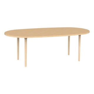Minimalist Modern Table in Ash by Pedro Sotomayor For Sale