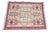 Handmade Kilim Soumak Shahsavan Rug in Wool and Silk, 1960 For Sale