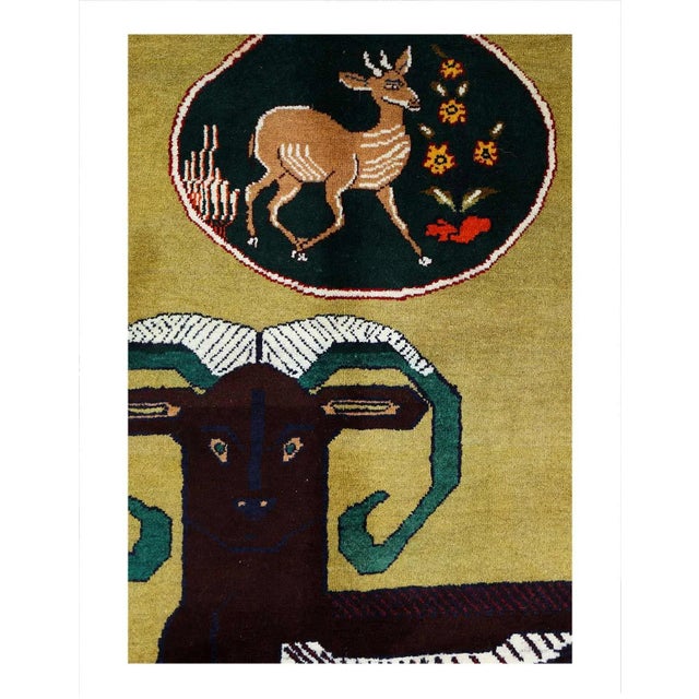 In the Province of Fars, small villages around the city of Shiraz constantly carpet-weave. Carpets from Shiraz resemble...