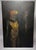 Walt Morton “Zombie Painting” 1995 Oil Study, Surreal, Dead Astronaut, 24x36 For Sale In Jacksonville, FL - Image 6 of 15