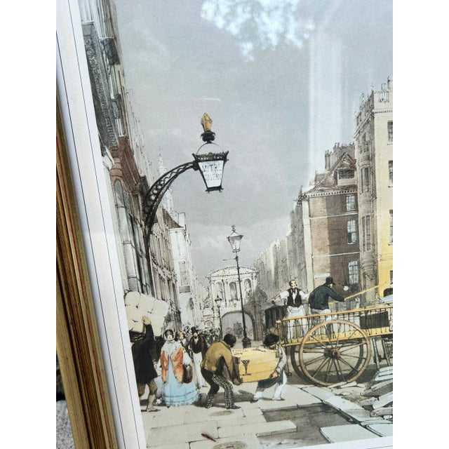 St. Dustan's Fleet Street-London Vintage Print For Sale - Image 4 of 8