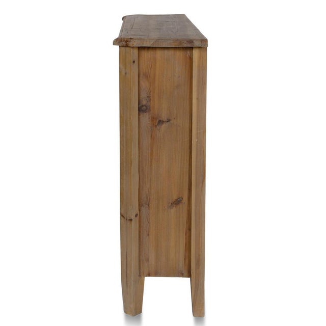 Farmhouse Salvaged Narrow Sideboard Cabinet For Sale - Image 3 of 6