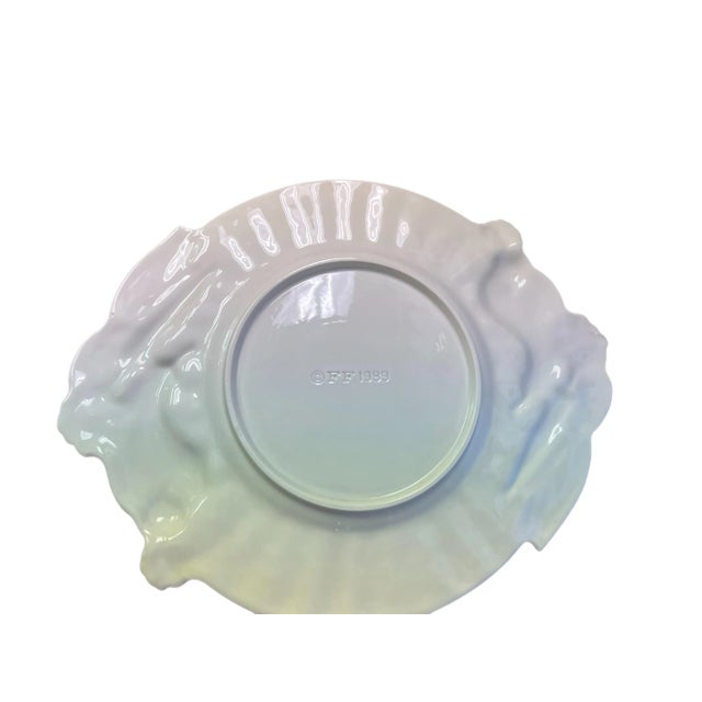 Ceramic Vintage Fitz and Floyd Platter For Sale - Image 7 of 8