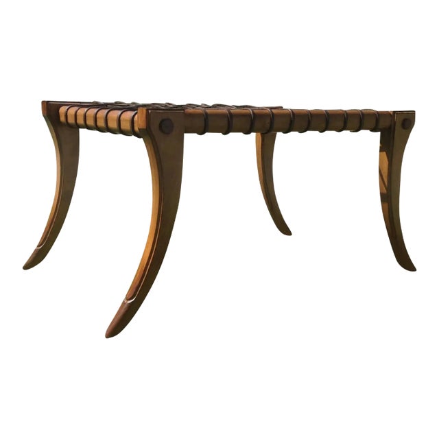 Mid-Century Style Klismos Bench For Sale