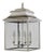 Mayfair Lanterns With Polished Nickel Finish For Sale - Image 4 of 4