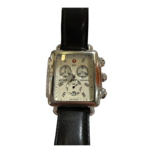 Michele Deco Diamond Dial Stainless Steal Ladies Watch Mw06z00a0040 0.05 CTTW