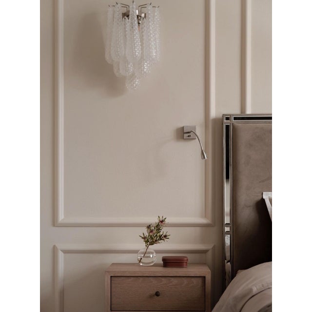 Murano Wall Lamps with Drop Formed Prisms, 2000, Set of 4 For Sale - Image 6 of 8