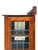 Antique Arts & Crafts Mission Oak China Cabinet With Leaded Crystal Glass Panels For Sale In Boston - Image 6 of 12
