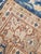 Antique Persian Sultanabad Carpet, Handmade Oriental Rug, Light Blue, Terracotta For Sale - Image 14 of 18