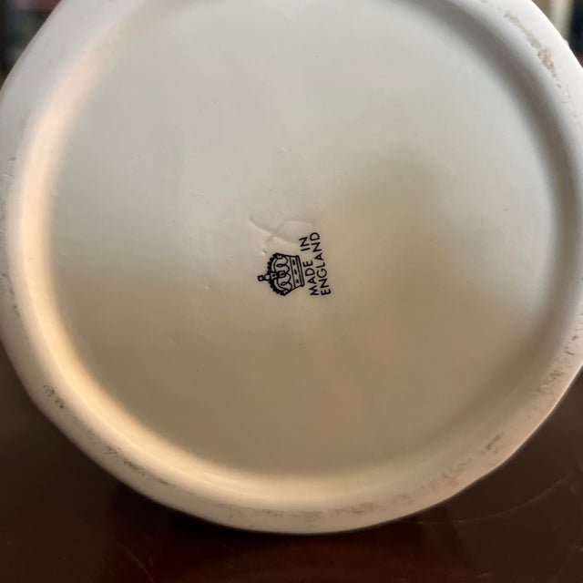 Victorian 1990s Victorian Style Rose Patterned English Pitcher / Vase For Sale - Image 3 of 8