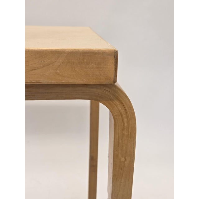 1960s Vintage L-Legged Table by Alvar Aalto for Artek, 1960s For Sale - Image 5 of 15