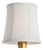 Visual Comfort Signature 5" Silk Soft Empire Shade For Sale