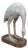 Vintage Hand Carved Wood Crane Egret Wading Bird Sculpture Folk Art Decoy 14" For Sale