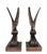 Mid-Century Modern Pair of Bronze Art Deco Falcon Bird Bookends For Sale - Image 3 of 5