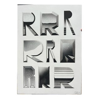 Roids (Msk), Study 1 (R), 2013, Pencil on Paper For Sale
