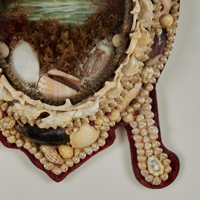 Off-white Antique British Colonial Sailors Valentine For Sale - Image 8 of 11